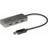 StarTech.com 3-Port MST Hub, DisplayPort to Triple HDMI Monitors, 4K 60Hz, DP 1.4 Multi-Monitor Video Adapter with 1ft (30cm) Built-in Cable, USB Powered, Windows Only - Multi-Stream Transport Hub (MS