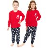 Detské pyžamo Lucky červené