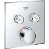 GROHE SmartControl - Krytka podomietkovej batérie s 2 ventilmi, chróm 29148000