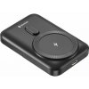 Powerbanka Swissten 10000 mAh, PD 20W (kompatibilná s MagSafe), čierna