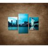 Manhattan a Socha Slobody - 3dielny 90x60cm