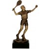 RFST3053/BR - Figúrka odlievaná tenis zlatá H-25 cm - 26,5 cm,Výška (cm)