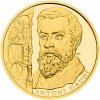 Česká mincovna Zlatá poluncová minca Antoni Gaudí proof 15,56 g