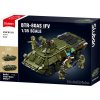 Sluban Model Bricks M38-B1251 Tank BTR-80AS IFV v mierke 1:35