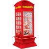 FOREVER Vianočná dekorácia CHRISTMAS SNOW LANTERN PHONE BOX FLX-2 Telefónna búdka