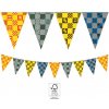 Procos Girlanda vlajky Harry Potter fakulty 25 x18 cm