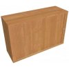 Hobis Policová skriňa Strong L, 120x76,8x40 cm, jelša/jelša