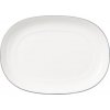 Villeroy & Boch Oválny tanierik 20 cm Anmut Platinum No.1