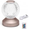 Aigostar B.V. Aigostar-LED RGB Stmievateľná nabíjacia stolná lampa LED/1W/5V 1800mAh 13,5cm + DO AI0573 + záruka 3 roky zadarmo + záruka 3 roky zadarmo