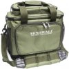Rybárska Taška Mistrall s Pevným Dňom Zelená 36x22x30cm