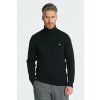 ROLÁK GANT COTTON CABLE TURTLE NECK BLACK