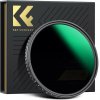 K&F 49MM XV40 Nano-X Variable/Fader ND Filter, ND8~ND128, W/O Black Cross K&F Concept
