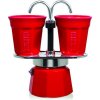 BIALETTI SET MINI EXPRESS RED + 2 SALKY