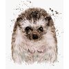 Diamondi Diamantové maľovanie - JEŽKO S BIELYM POZADÍM Rámovanie: vypnuté plátno na rám, Rozmer: 40x50 cm