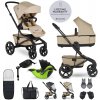 EASYWALKER Kočík kombinovaný Jimmey Sand Taupe XXL RWS + KIDDY Evoluna i-size 2 + základňa