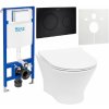 Súprava WC misa s pomaly sa sklápajúcim sedadlom Roca Nexo A34H64L000, podomietková konštrukcia Roca Duplo One A890070020, A890189206, A890063000