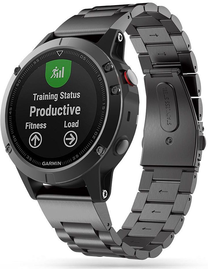 Púzdro Tech-protect Stainless Garmin Fenix 5/6/6 Pro/7 čierne