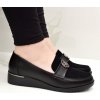 Dámske mokasíny Claudia čierne