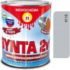 NOVOCHEMA SYNTA 2v1 syntetická antikorózna jednovrstvová farba 2v1 0.75 kg 9110 - Hliníková