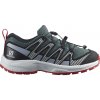 Salomon XA PRO V8 J L41613700 stormy weather/zen blue/goji berry