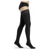 Sigvaris Delilah 140D mesh stehenné pančuchy s nekĺzavým ukončením Black