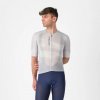 CASTELLI Cyklistický dres s krátkym rukávom - CLIMBER'S A/C - strieborná M