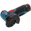 BOSCH Akumulátorová uhlová brúska 76 mm GWS 12V-76 v L-Boxx (2 x 3,0 Ah batérie + rýchlonabíjačka)