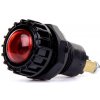 Červené Svetlo S 12v Žiarovkou Kryt Fi 17mm