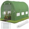 Záhradný fóliovník skleník UV fólia 2x3,5x2 m zelená