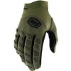 Rukavice 100% Airmatic (army zelená) M