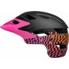 BELL Cyklistická prilba - SIDETRACK - čierna/ružová