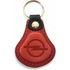 AUTO Two M Kožená kľúčenka Opel červená