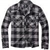 Brandit check shirt čierna-šedá