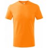 MALFINI BASIC 138 / Tričko, detské - tangerine orange 146