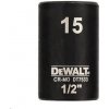 DeWALT DT7533 nástrčná hlavice EXTREME IMPACT 1/2“ krátká, 15 mm