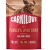 Carnilove Dog Pouch Paté Turkey & Wildboar with Rosehips 300 g