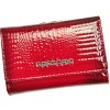 Gregorio GF117 červená lakovaná dámska peňaženka 12,5 x 8 x 3,5 cm