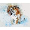 Diamondi Diamantové maľovanie MAĽOVANÝ TIGER bez rámu a bez vypnutia plátna
