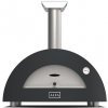 ALFA FORNI Pizza pec na drevo 3 PIZZE wood, šedá