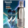 Rexona MEN Nonstop protection set deospray 2 x 150 ml + kovová fľaša