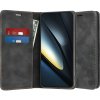 Techsuit eko-kožený obal pre Xiaomi Poco F6 Pro - Čierna