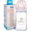 Canpol babies fľaša sa širokým hrdlom Royal Baby Pink 240 ml