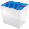 Heidrun Plastový úložný box s vekom Dragon 100l