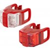 KELLYS Osvetlenie set KLS TWINS II, Red