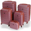 Cestovní kufr BERTOO Firenze - růžový set 5v1 142l, 112l, 64l, 38l, 15l