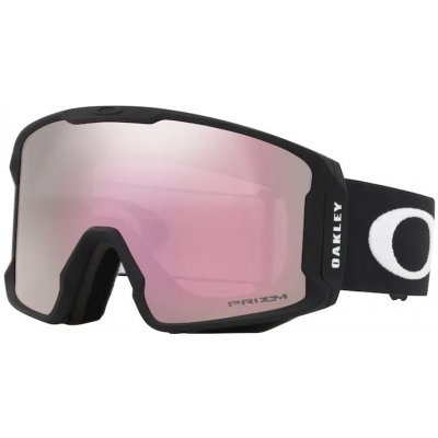 Lyžiarske okuliare Oakley Line Miner L Matte Black W/prizm Hi Pink Iridium uni