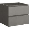 CERANO - Kúpeľňová skrinka pod umývadlo Carole - betónovo šedá - 59x48x45 cm CER-8050BD7620