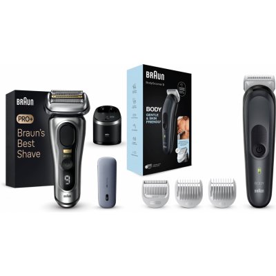 Braun Series 9 Pro+ Wet&Dry + Braun 3 BG3350 BRAHS00SP