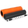 Spokey mix ROLL Masážny fitness valec 3v1, oranžovo-čierny