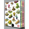 Minecraft: Bite-Size Builds Collection 4-Book Boxed Set (The Official Minecraft Team)(Kniha)